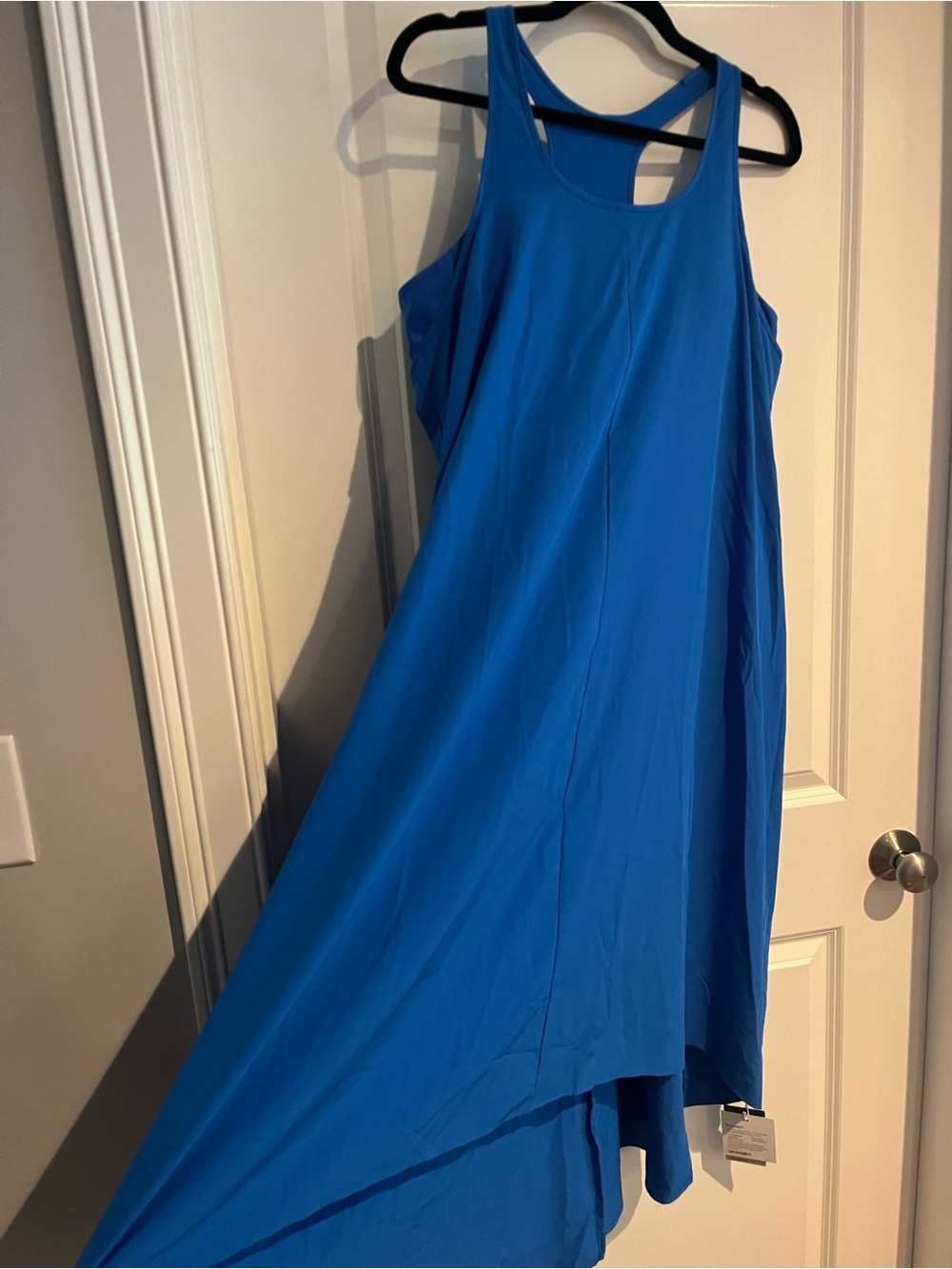 HALARA Electric Blue High-Low “Breezeful” Dress
